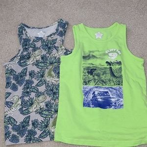 Dinosaur tank tops